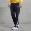 imageadidas Mens Essentials 3Stripes Regular Tricot PantsInkWhite