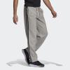 imageadidas Mens Essentials 3Stripes Regular Tricot PantsMedium Grey Heather