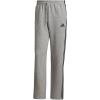 imageadidas Mens Essentials 3Stripes Regular Tricot PantsMedium Grey Heather