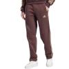 imageadidas Mens Essentials 3Stripes Regular Tricot PantsShadow Brown