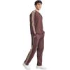 imageadidas Mens Essentials 3Stripes Regular Tricot PantsShadow Brown