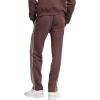 imageadidas Mens Essentials 3Stripes Regular Tricot PantsShadow Brown