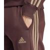 imageadidas Mens Essentials 3Stripes Regular Tricot PantsShadow Brown