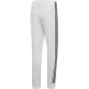 imageadidas Mens Essentials 3Stripes Tapered Tricot PantsWhite