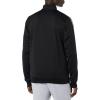 imageadidas Mens Essentials 3Stripes Tricot Track JacketBlackWhite