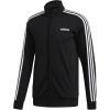 imageadidas Mens Essentials 3Stripes Tricot Track JacketBlackWhite