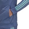 imageadidas Mens Essentials 3Stripes Tricot Track JacketCrew Blue