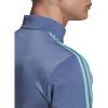 imageadidas Mens Essentials 3Stripes Tricot Track JacketCrew Blue