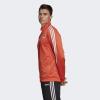 imageadidas Mens Essentials 3Stripes Tricot Track JacketGlory AmberWhite