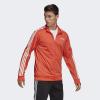imageadidas Mens Essentials 3Stripes Tricot Track JacketGlory AmberWhite
