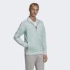 imageadidas Mens Essentials 3Stripes Tricot Track JacketGreen TintWhite
