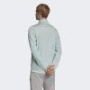 imageadidas Mens Essentials 3Stripes Tricot Track JacketGreen TintWhite