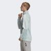 imageadidas Mens Essentials 3Stripes Tricot Track JacketGreen TintWhite