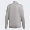 imageadidas Mens Essentials 3Stripes Tricot Track JacketSolid GreyCore Black