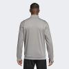 imageadidas Mens Essentials 3Stripes Tricot Track JacketSolid GreyCore Black