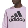 imageadidas Mens Essentials Big Logo SweatshirtBliss LilacBlack