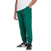 imageadidas Mens Essentials Feel Cozy Fleece PantsCollegiate GreenBlack