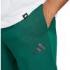 imageadidas Mens Essentials Feel Cozy Fleece PantsCollegiate GreenBlack