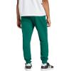 imageadidas Mens Essentials Feel Cozy Fleece PantsCollegiate GreenBlack