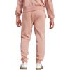 imageadidas Mens Essentials Feel Cozy Fleece PantsWarm ClayWhite