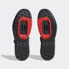 imageadidas Mens Five Ten Trailcross Clipin Mountain Bike ShoesCore BlackGrey ThreeRed