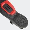 imageadidas Mens Five Ten Trailcross Clipin Mountain Bike ShoesCore BlackGrey ThreeRed