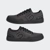 imageadidas Mens Freerider Pro Canvas Cycling Cycling Sneakers Shoes  BlackDgh Solid GreyGrey ThreeAcid Mint