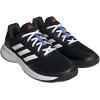 imageadidas Mens Gamecourt M SneakerBlackWhiteSolar Red