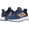 imageadidas Mens Gamecourt M SneakerCrew NavyScreaming OrangeWhite