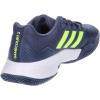 imageadidas Mens Gamecourt M SneakerShadow Navy Lucid Lemon Core White