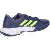 imageadidas Mens Gamecourt M SneakerShadow Navy Lucid Lemon Core White