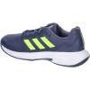 imageadidas Mens Gamecourt M SneakerShadow Navy Lucid Lemon Core White