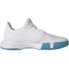 imageadidas Mens Gamecourt M SneakerWhiteHazy BlueHalo Blue