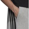 imageadidas Mens Sportswear Future Icons Three Stripes ShortMedium Grey Heather