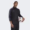 imageadidas Mens Standard Tiro Track JacketBlackPurpleMatte Silver