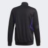 imageadidas Mens Standard Tiro Track JacketBlackPurpleMatte Silver