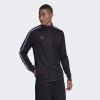 imageadidas Mens Standard Tiro Track JacketBlackPurpleMatte Silver