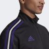 imageadidas Mens Standard Tiro Track JacketBlackPurpleMatte Silver