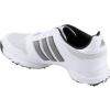 imageadidas Mens Tech Response 20 Golf ShoeWhiteDark Silver Metallic