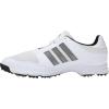 imageadidas Mens Tech Response 20 Golf ShoeWhiteDark Silver Metallic