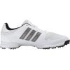 imageadidas Mens Tech Response 20 Golf ShoeWhiteDark Silver Metallic