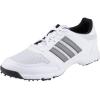 imageadidas Mens Tech Response 20 Golf ShoeWhiteDark Silver Metallic