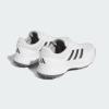 imageadidas Mens Tech Response 30 Golf ShoesCloud White Dark Silver Metallic