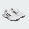 imageadidas Mens Tech Response 30 Golf ShoesCloud White Dark Silver Metallic
