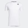 imageadidas Mens Techfit Fitted TeeWhite