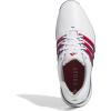 imageadidas Mens Tour360 24 Boost Golf ShoesFootwear WhiteBetter ScarletRoyal Blue