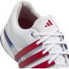 imageadidas Mens Tour360 24 Boost Golf ShoesFootwear WhiteBetter ScarletRoyal Blue