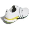 imageadidas Mens Tour360 24 Boost Golf ShoesFootwear WhiteCollegiate GreenYellow