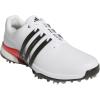 imageadidas Mens Tour360 24 Boost Golf ShoesFootwear WhiteCore BlackLucid Red