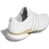imageadidas Mens Tour360 24 Boost Golf ShoesFootwear WhiteGold MetallicSilver Metallic